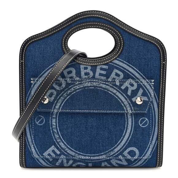 Burberry Tops - Burberry Denim Smooth Calfskin Mini #262766B47B